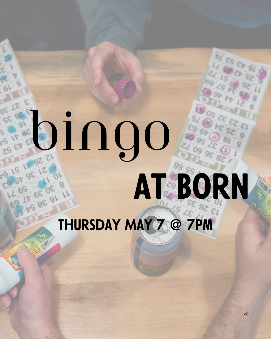 Bingo @ BORN 