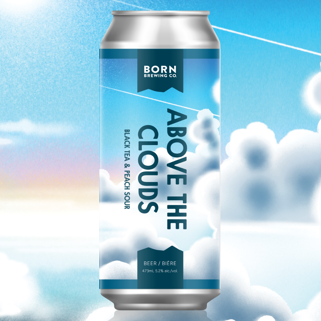 Above The Clouds | Black Tea & Peach Sour