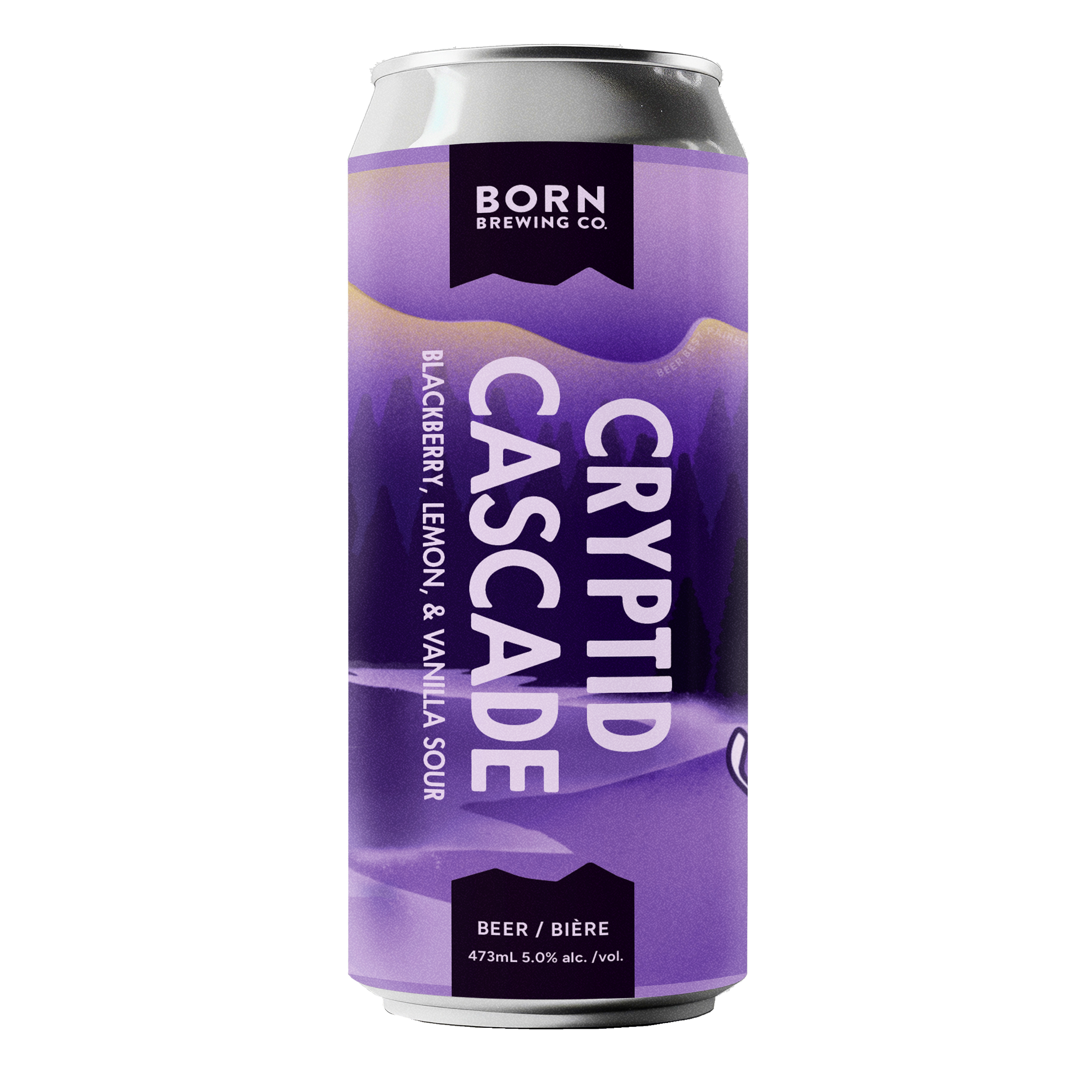 Cryptid Cascade | Blackberry, Lemon & Vanilla Sour