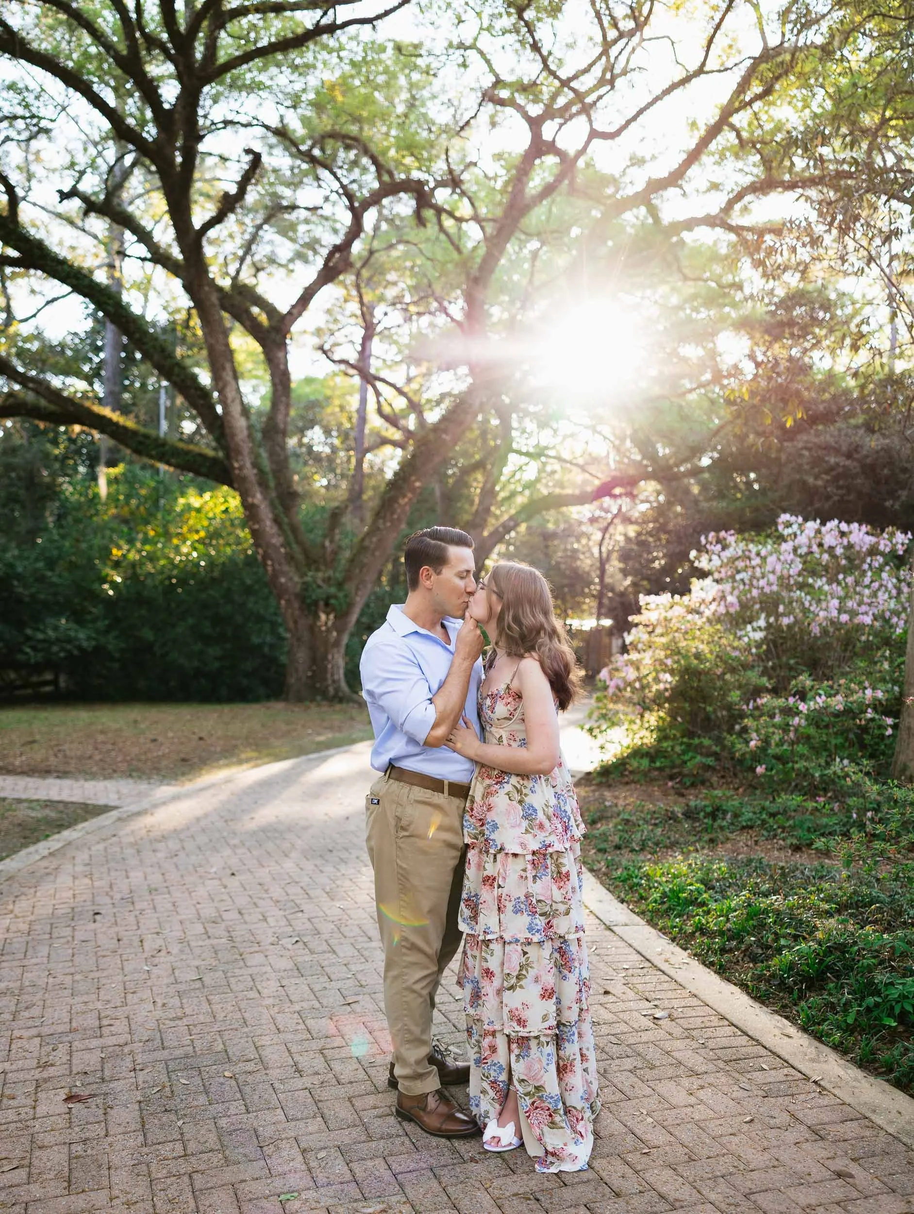 Eden Gardens State Park Engagement Session | Madison &amp; Ethan