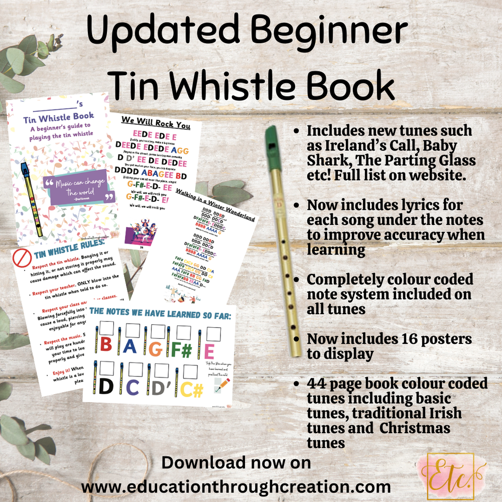 Tin Whistle for Beginners by Playful Classroom