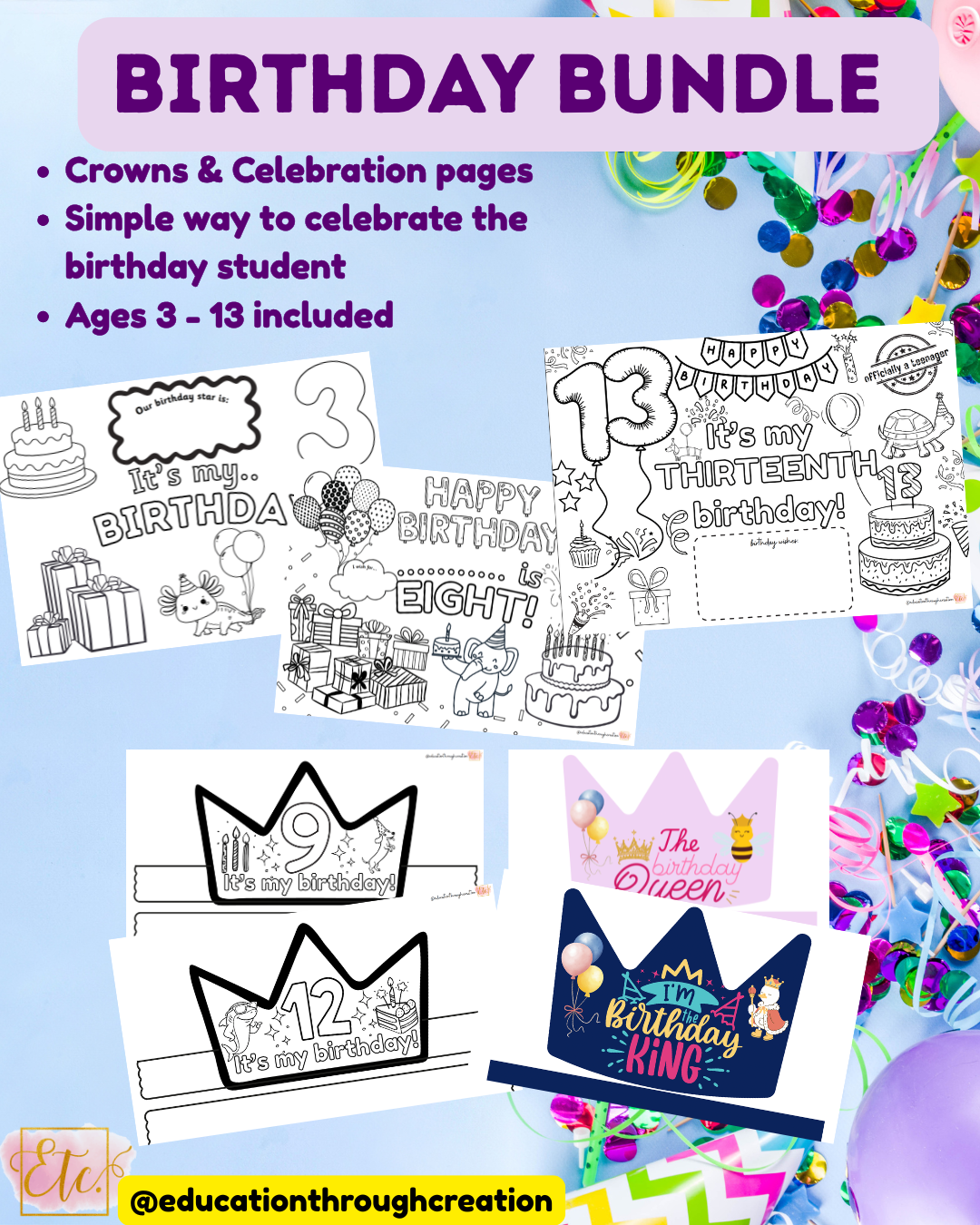Birthday Bundle