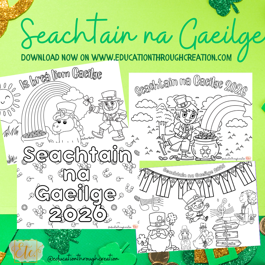 Seachtain na Gaeilge Colouring - 2026