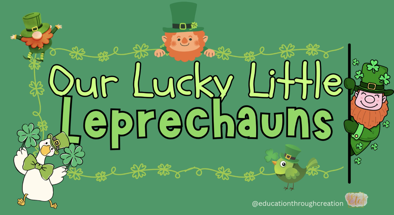 Lucky Leprechauns - Process Art Video
