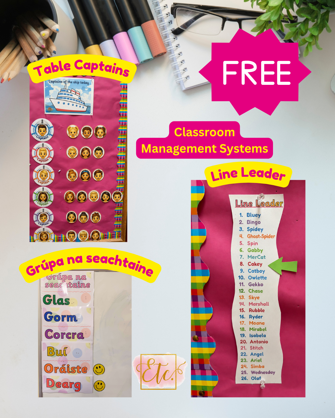Classroom Management Systems Freebie