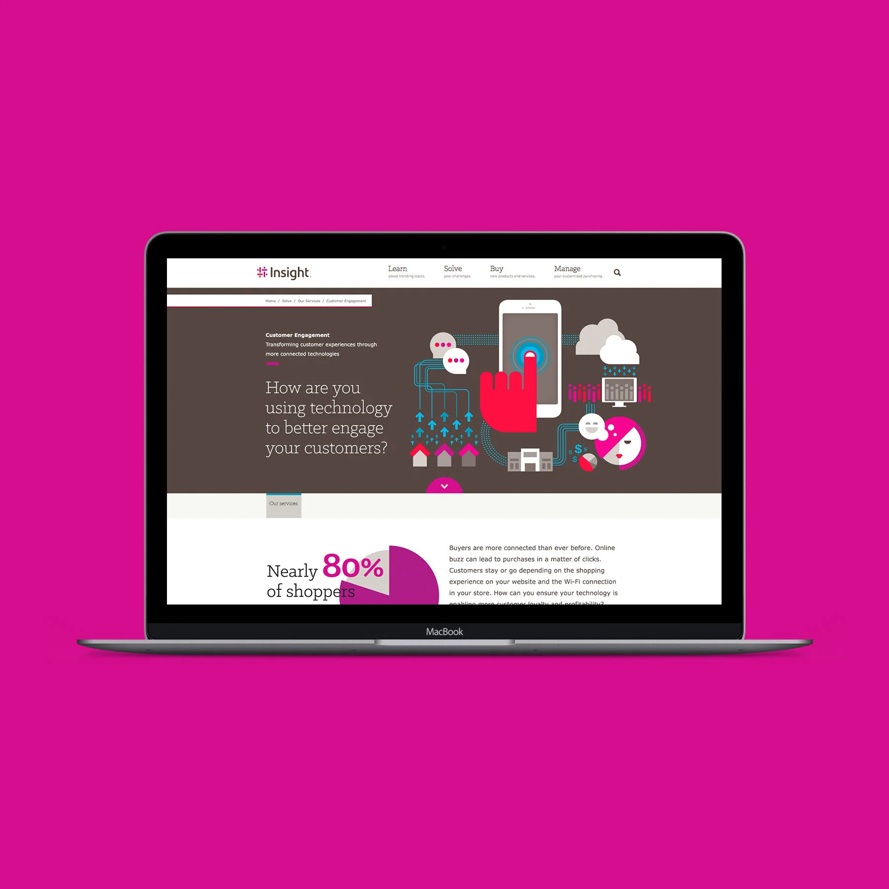 Insight Service Pages & Illustrated Animations
