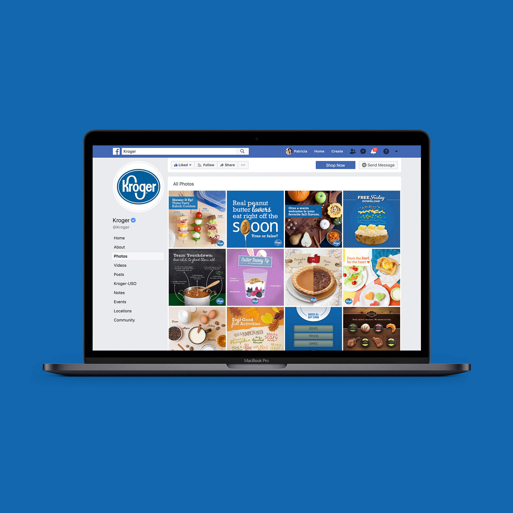 Kroger Style Guide & Social Media Design