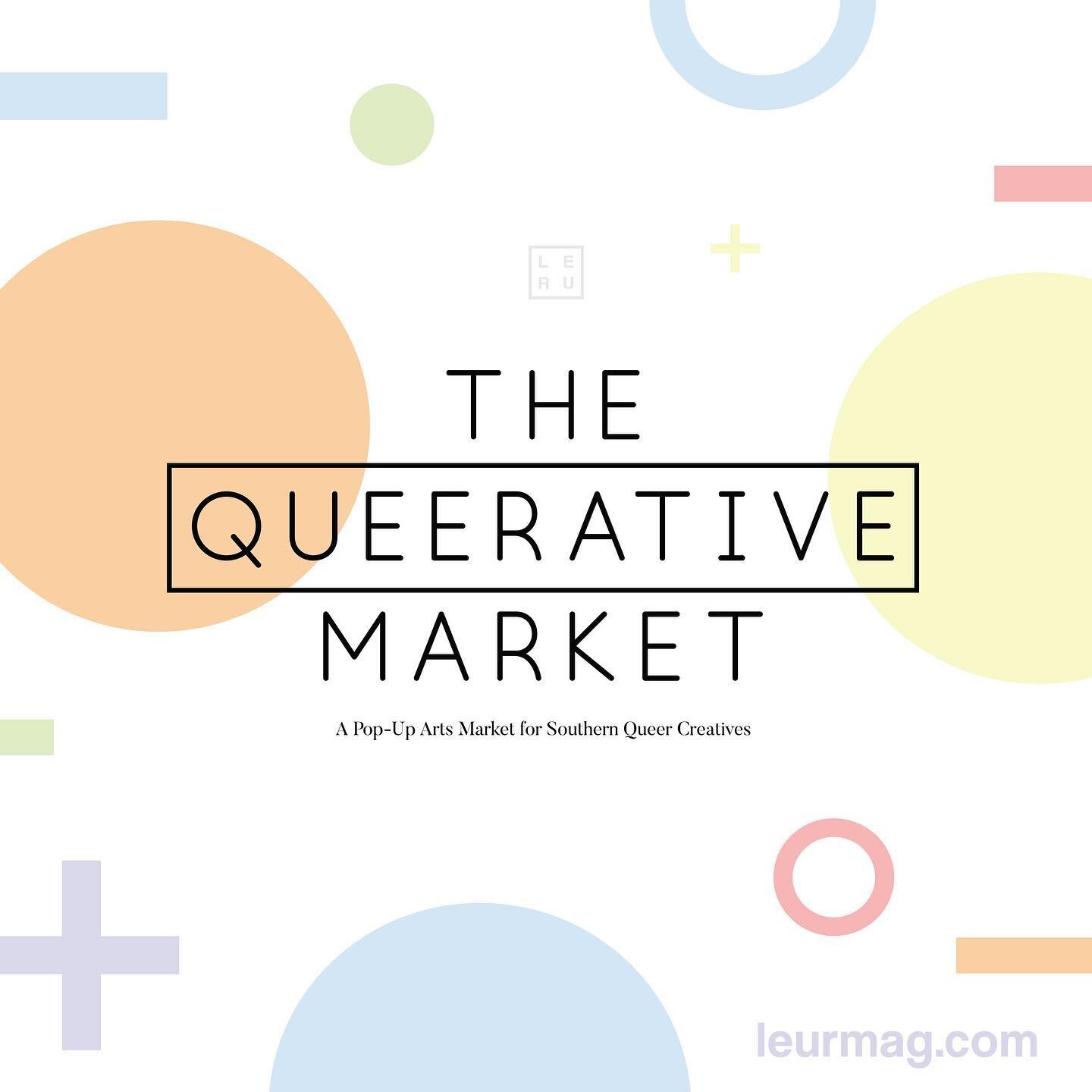 Make sure to join us this Saturday, June 15, at the Raising Canes River Center for the 13th annual Baton Rouge Pride Festival. We will be hosting The Queerative Market : An Arts Market for Southern Queer Creatives on the second floor in the River Roo