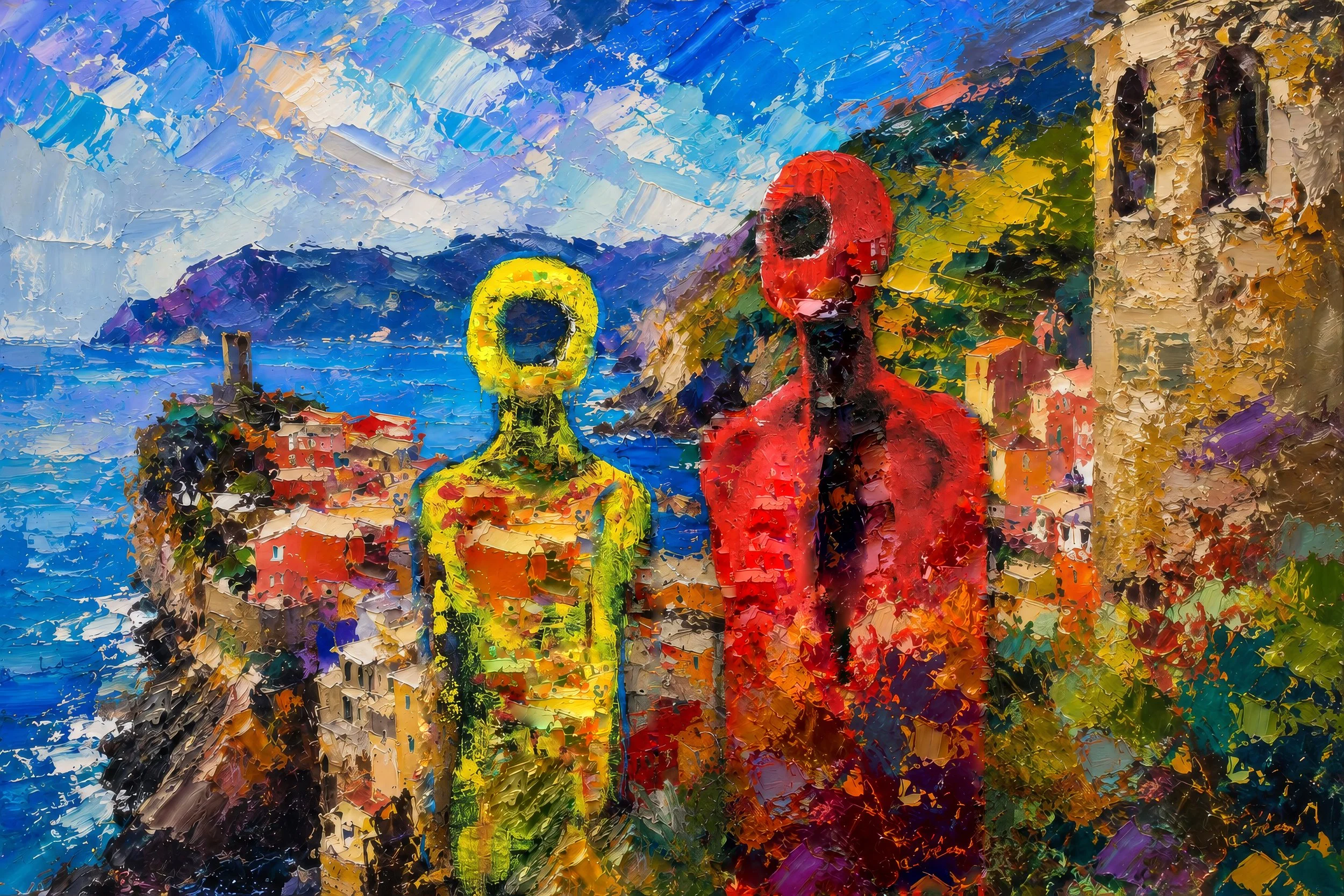 Positano Unspoken. SOLD 