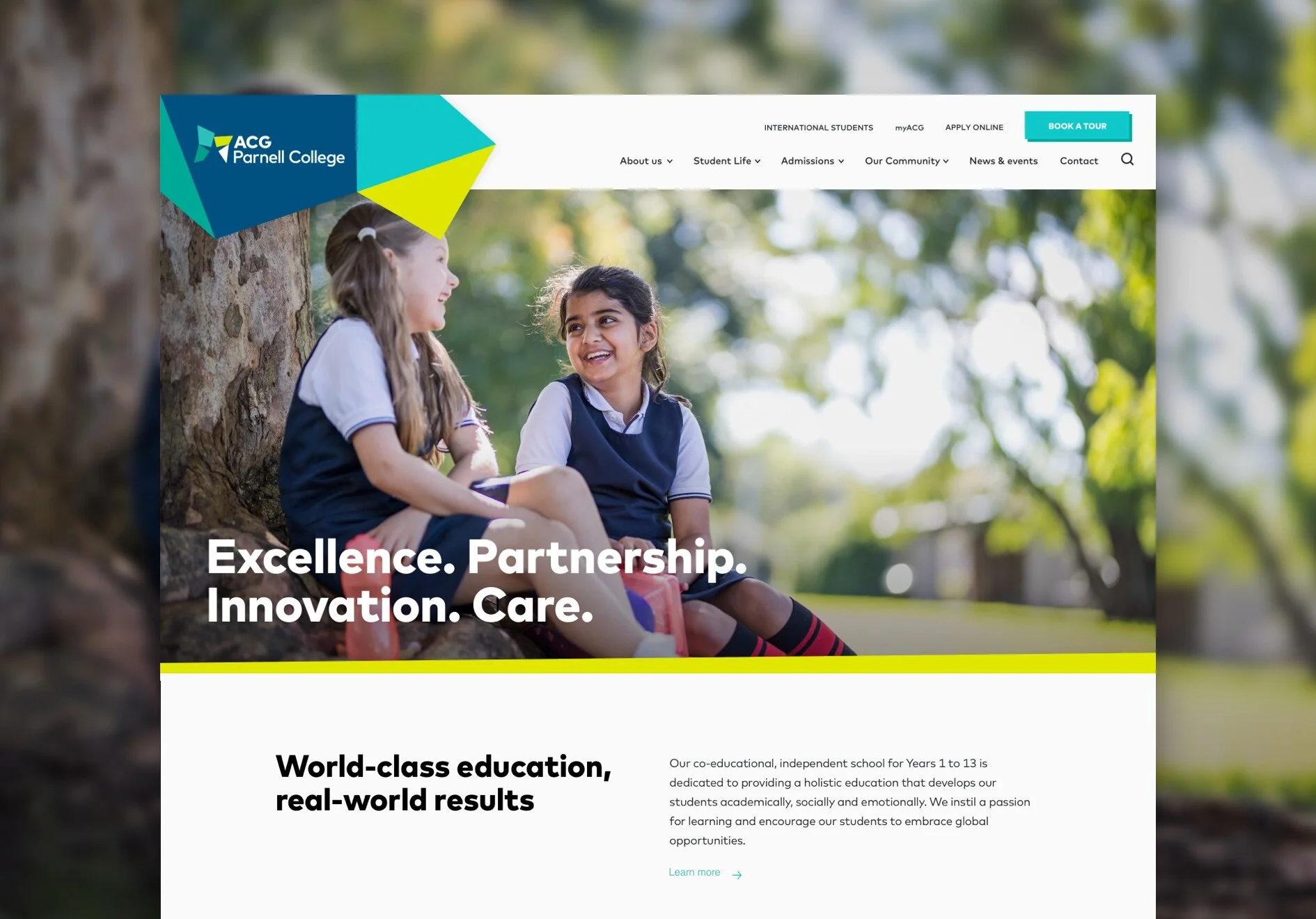 ACG Schools – Multi-site Redesign