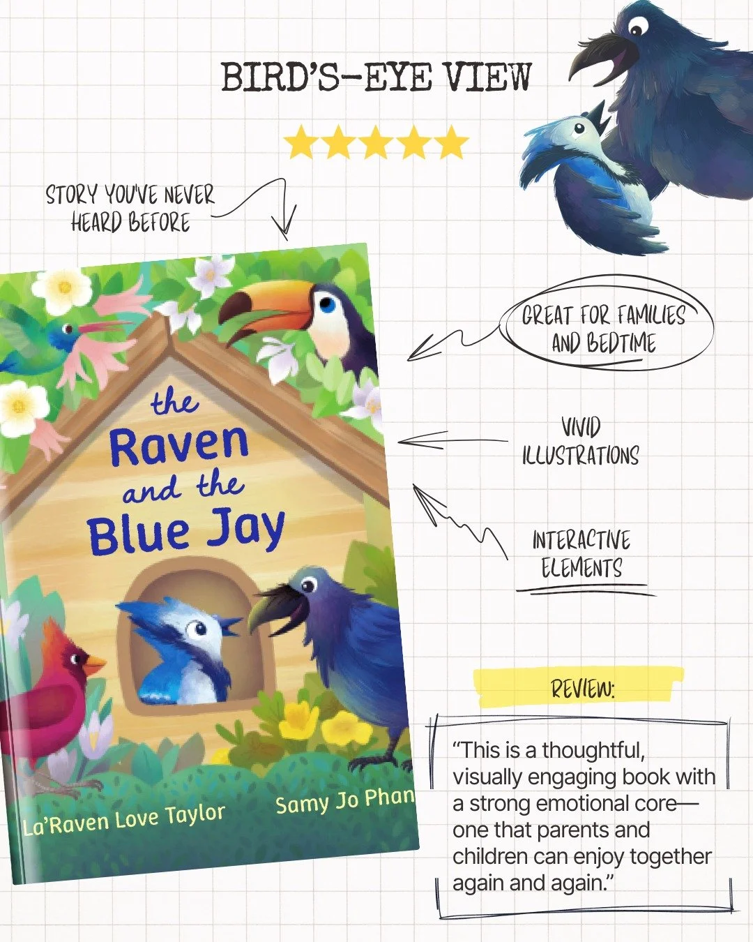 The reviews are in and we're&mdash;and we're flying high! ⭐️⭐️⭐️⭐️⭐️

If it&rsquo;s already landed in your home, leaving a review on Amazon helps this book soar.
And if it hasn&rsquo;t yet &hellip; this might be your sign. 🪶📖

Available now. Link i