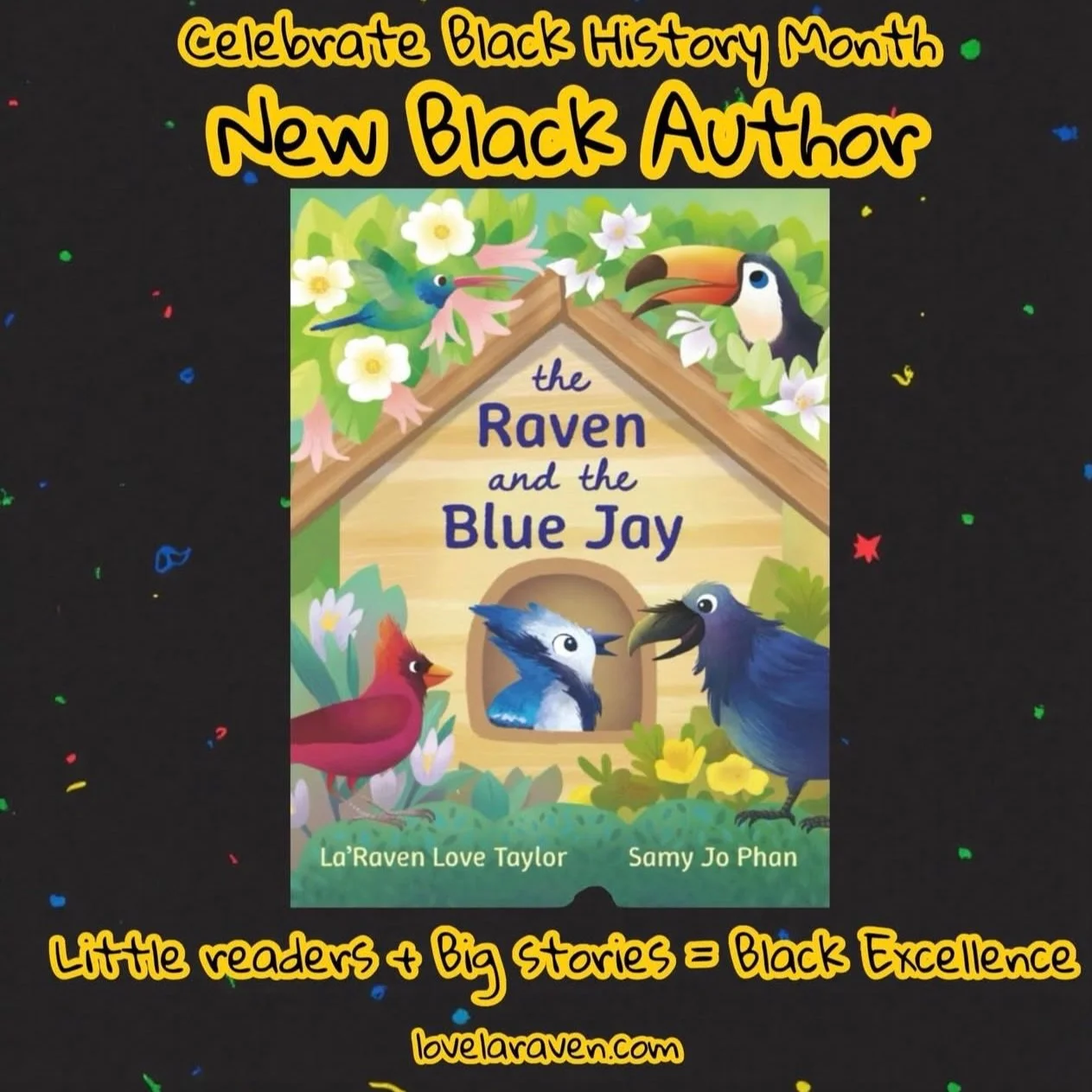 We&rsquo;re ending #BlackHistoryMonth full of gratitude and appreciation. 🖤🐦&zwj;⬛

This year was special because it&rsquo;s not only the centennial celebration, but it&rsquo;s also my first Black History Month as a new author of children&rsquo;s b