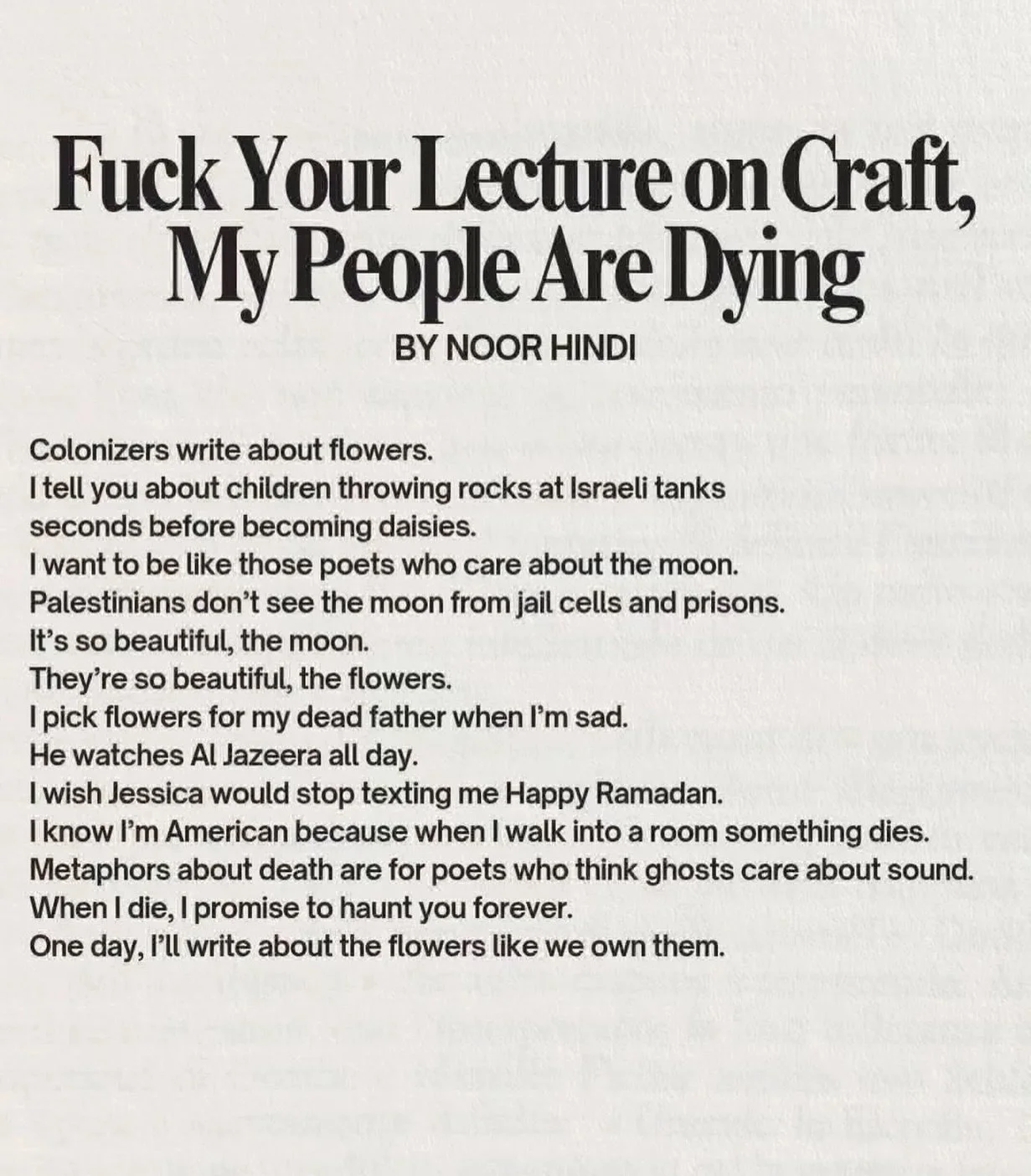 Rage Reading from @noorkhindi 🔥🔥🔥