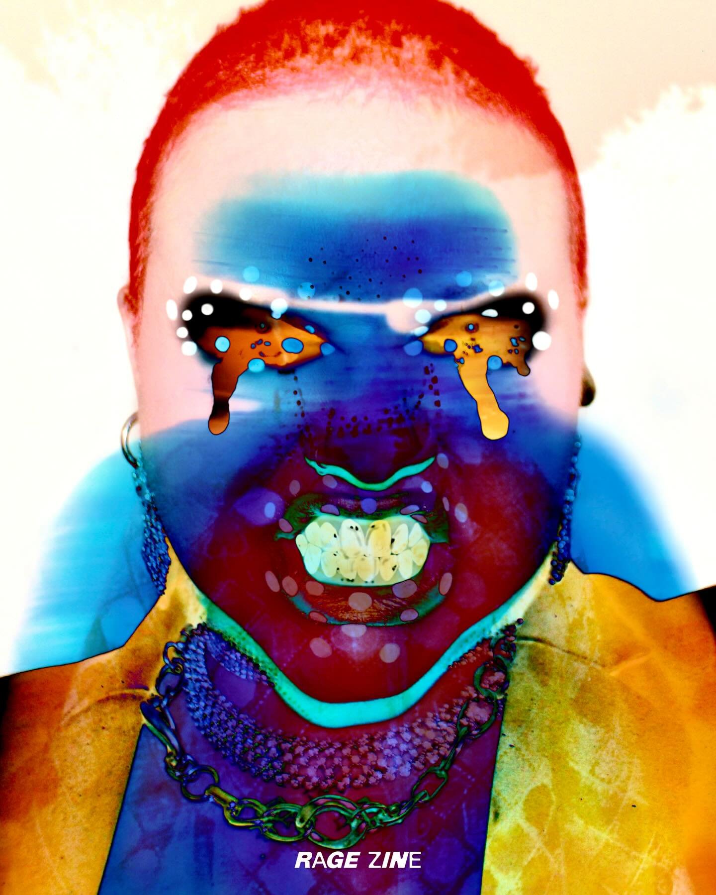 We&rsquo;re sharing selected RAGE Zine Vol. 2 submissions as inspiration for Vol. 3 ❤️&zwj;🔥 

&lsquo;They&rsquo;re Killing Us But No One Will Hear Us Scream&rsquo; by @thefolksaint ⚡️

Arielle Rose Khosla is a multidisciplinary artist with a practi