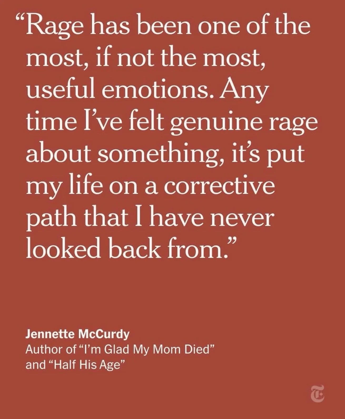 Jennette McCurdy on rage ❤️&zwj;🔥