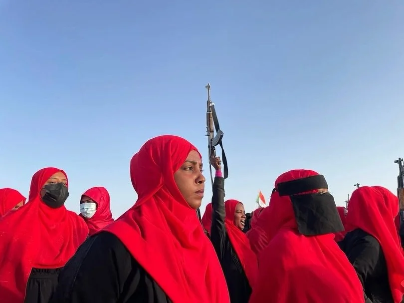 from @worldpressphoto &ldquo;1 - 2. Young women train with the
&lsquo;Popular Resistance&rsquo; on 1 February 2024 in Omdurman, Sudan.
As the war between the Sudanese Armed Forces (SAF) and the Rapid Support Forces (RSF) intensified, civilians across