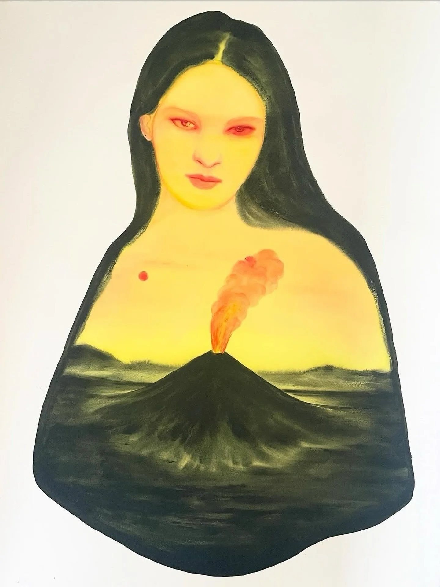 The Art of Rage | @odonchimeg_davaadorj &ldquo;A Poem from the Volcano&rdquo; Soloshow