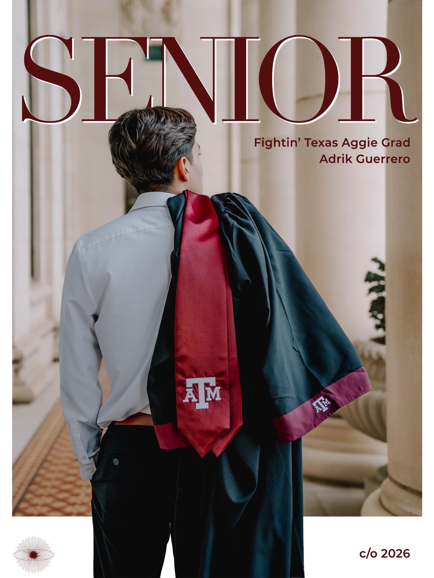 Another season another senior coming through! Congrats to the brother, Adrik for graduating!