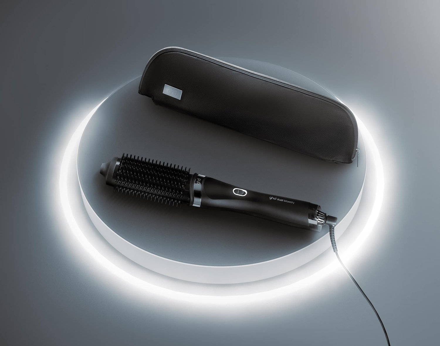 NEW GHD DUET BLOWDRY HAIR DRYER BRUSH IN BLACK — Zibido Hair