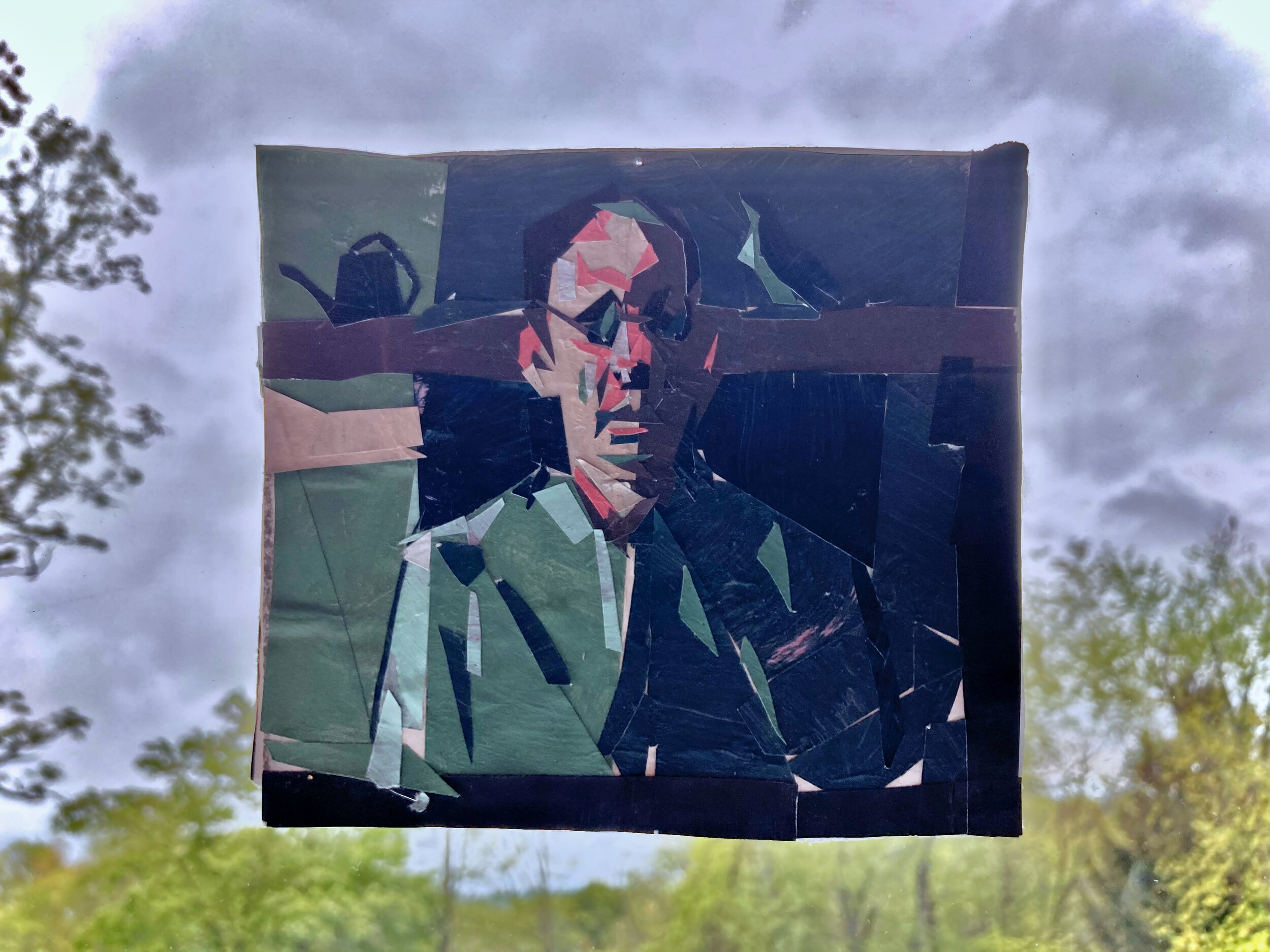 Out of paper, paint & words: an exchange of art