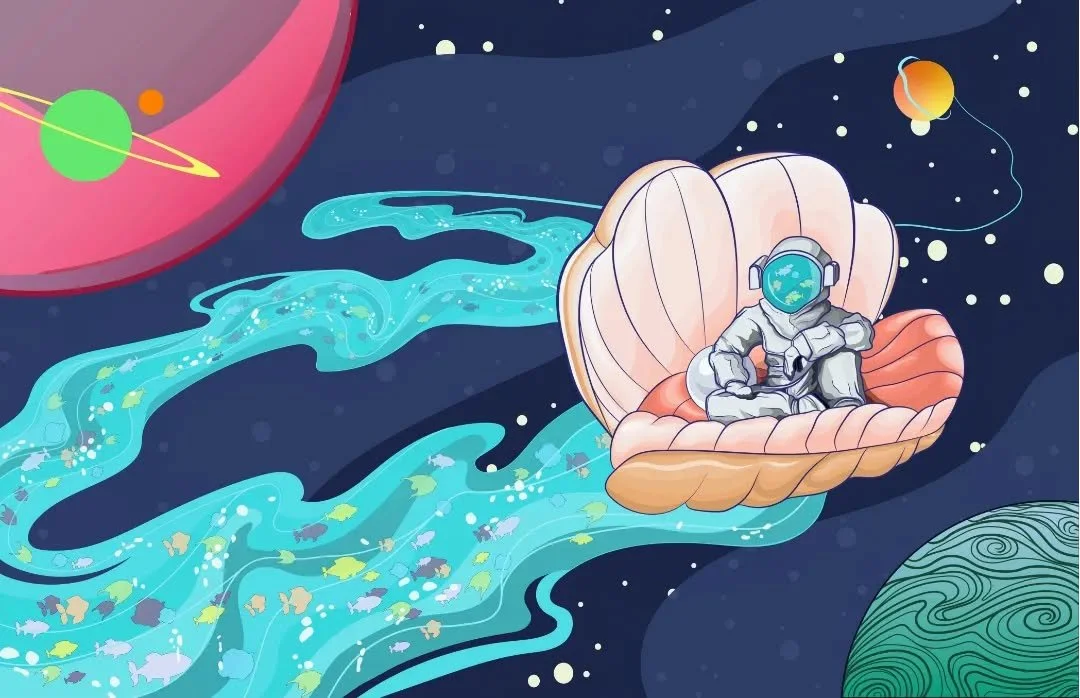 To Infinity And Beyond

And last but not least, the one that inspired and started this series.&nbsp;

From a sketch that I&rsquo;ve had for a while in my sketchbook, I originally tried to create a piece similar to it in a different art medium that en