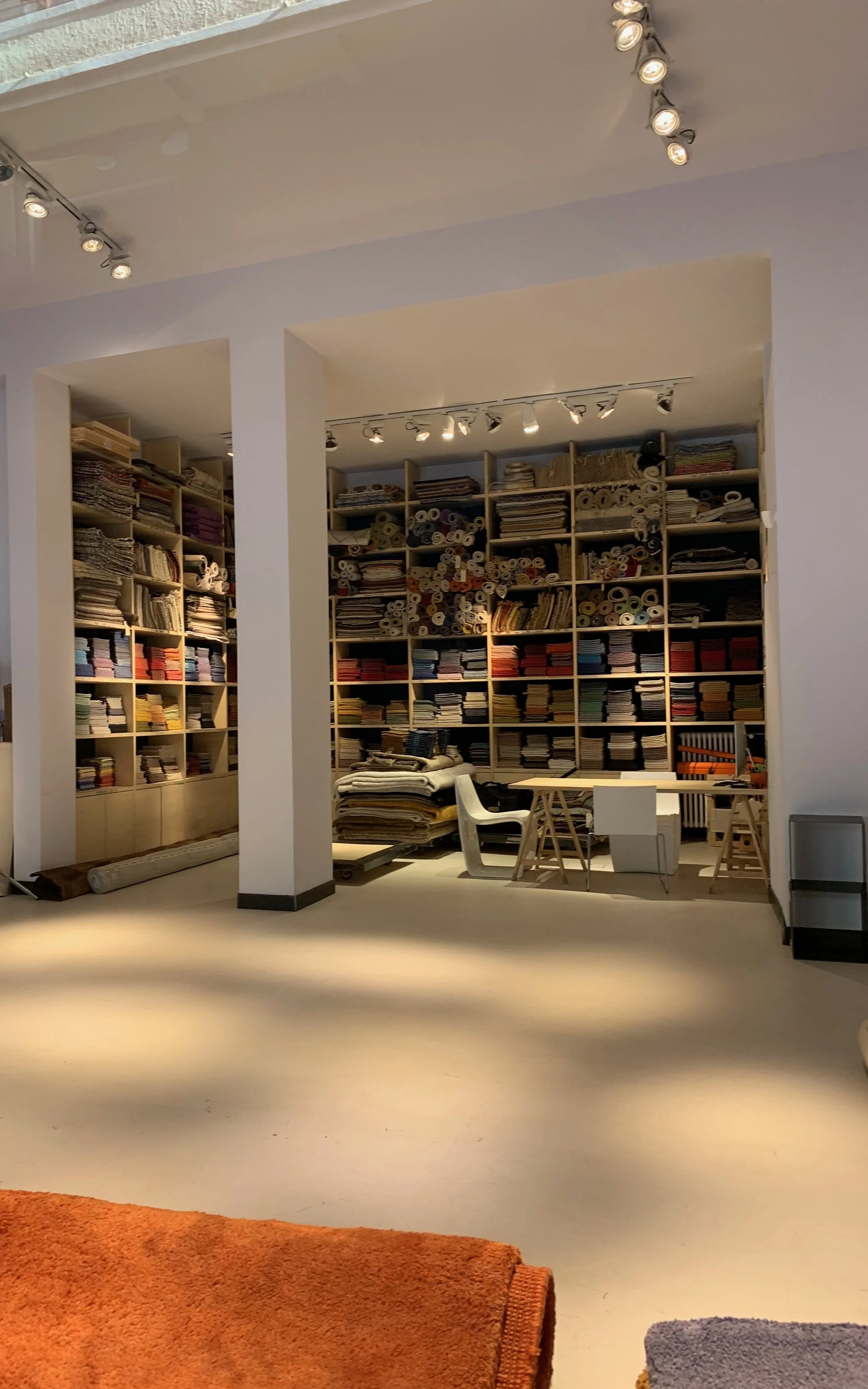 Rug Gallery in Milan, specializing in custom hand-knotted rugs