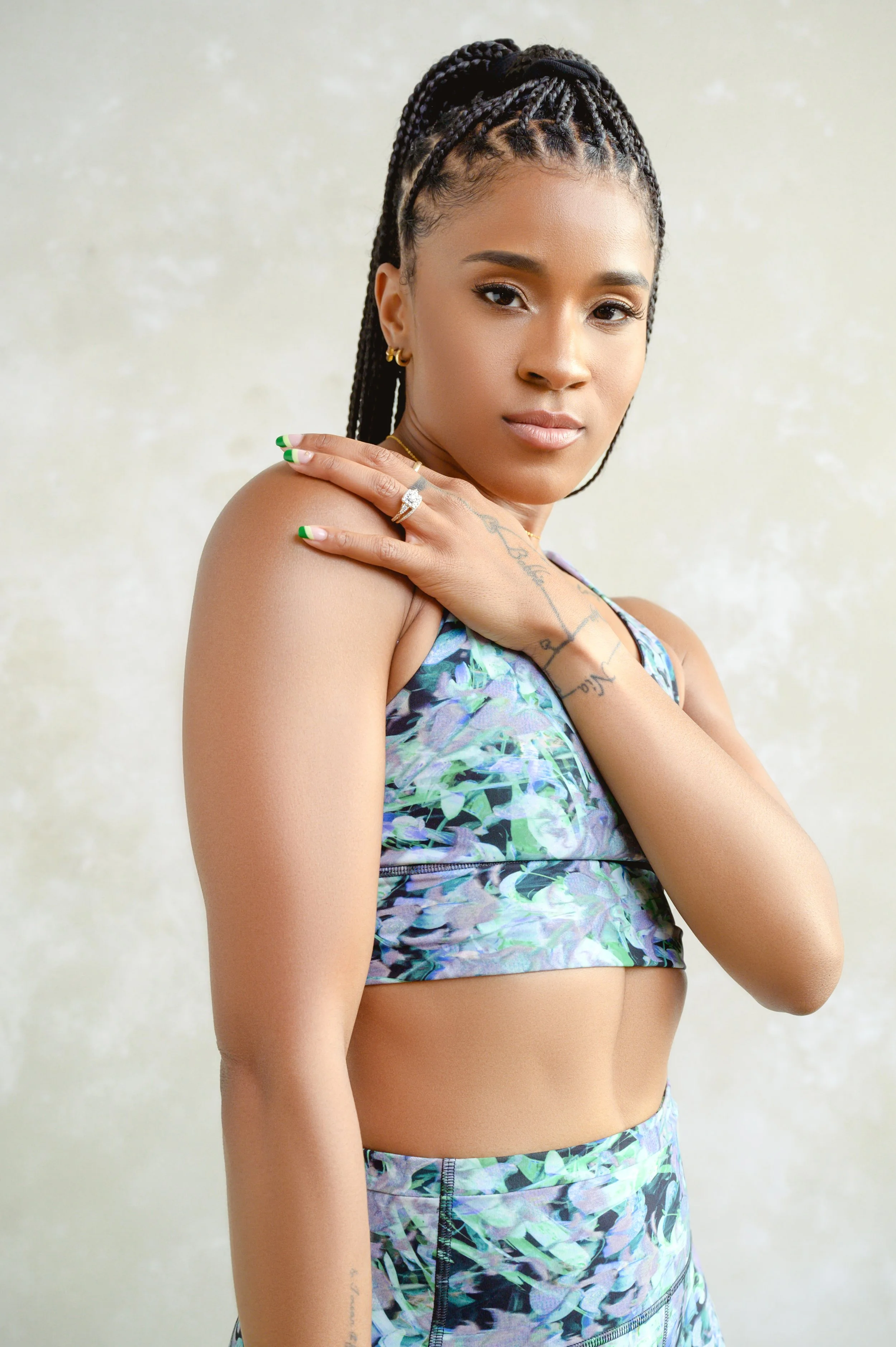 Deja Riley for Secret Deodorant in Essence Magazine