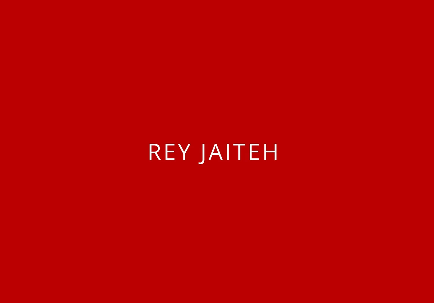 Rey Jaiteh