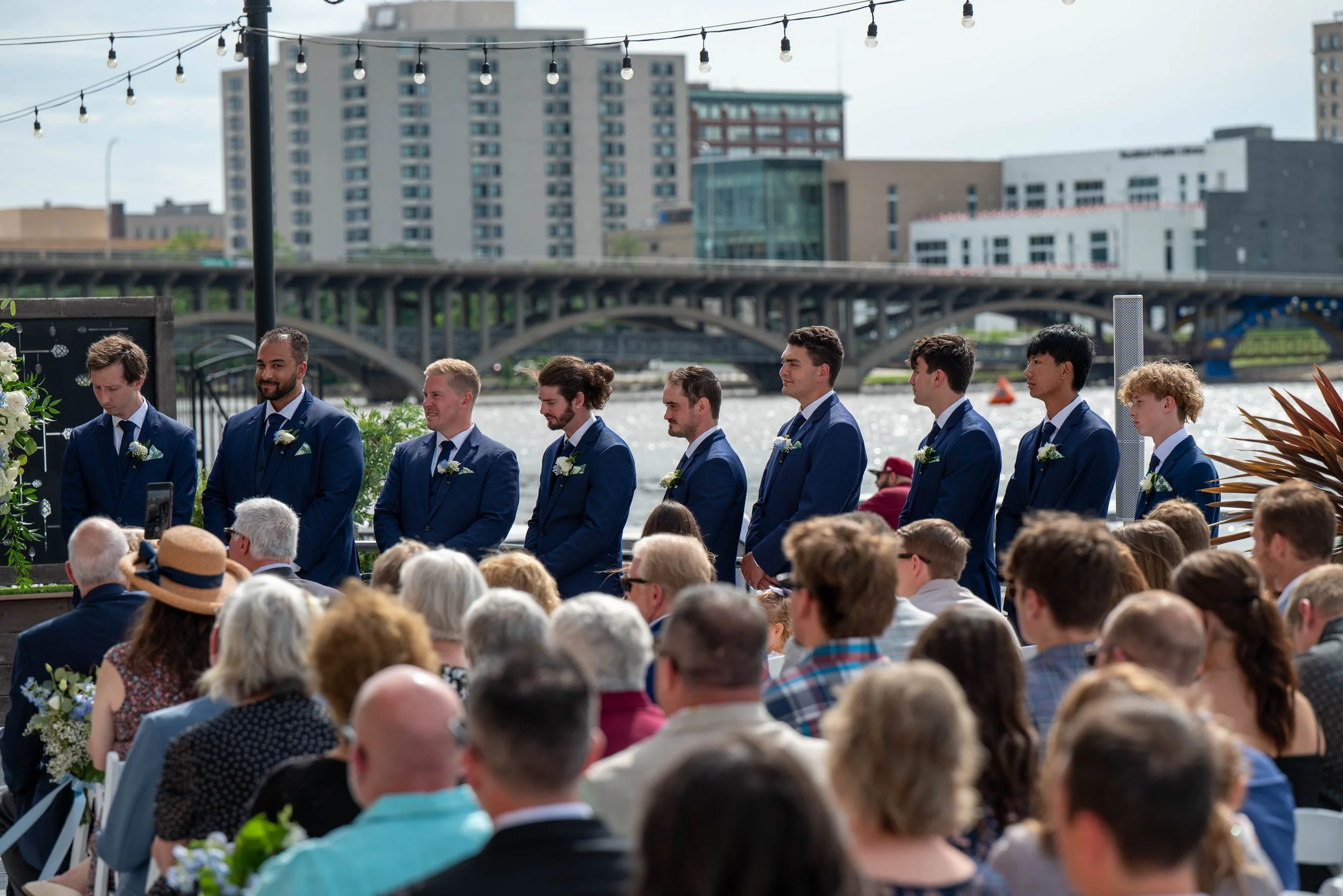 groomsmen boutonniers 