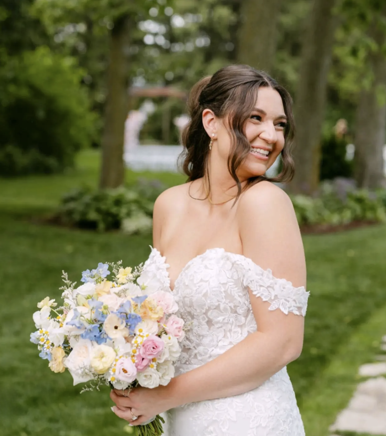 bridal pastel bouquet 