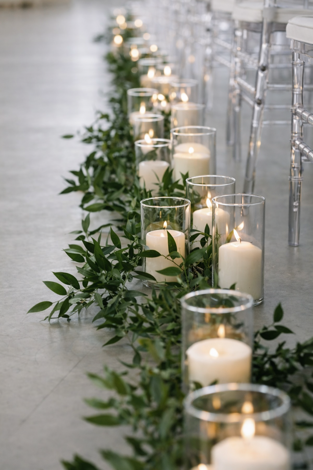 aisle decor