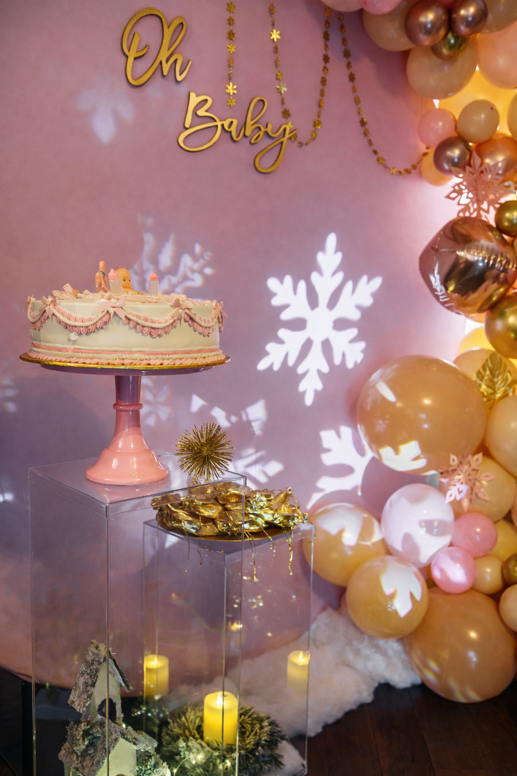 baby shower backdrop