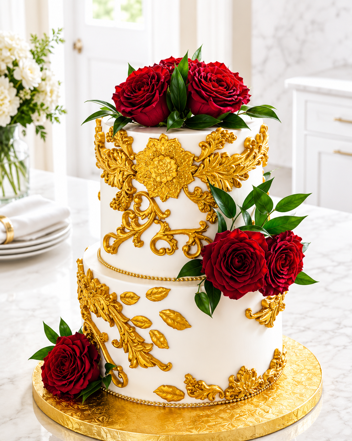flower cake