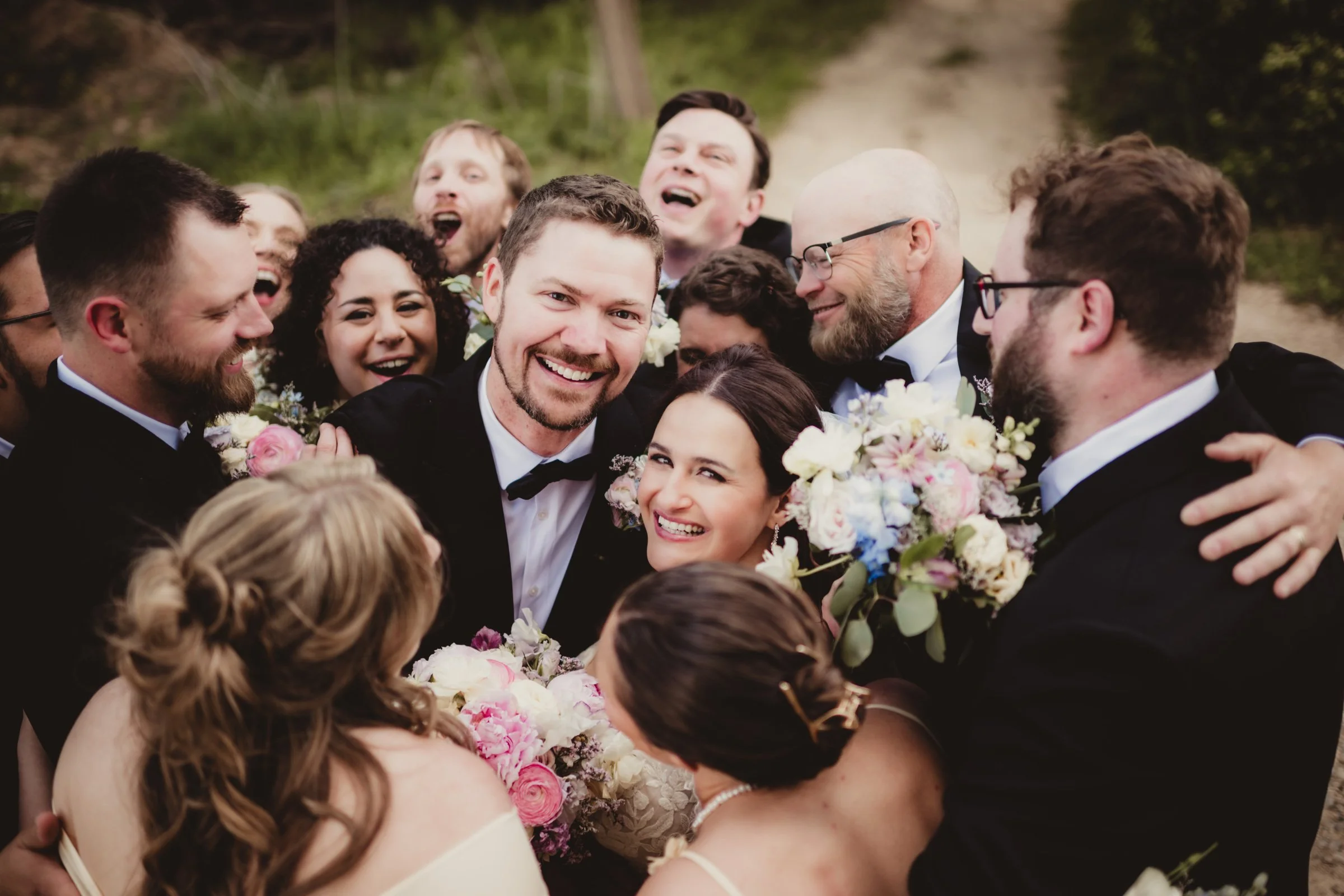 bridal party flowers
