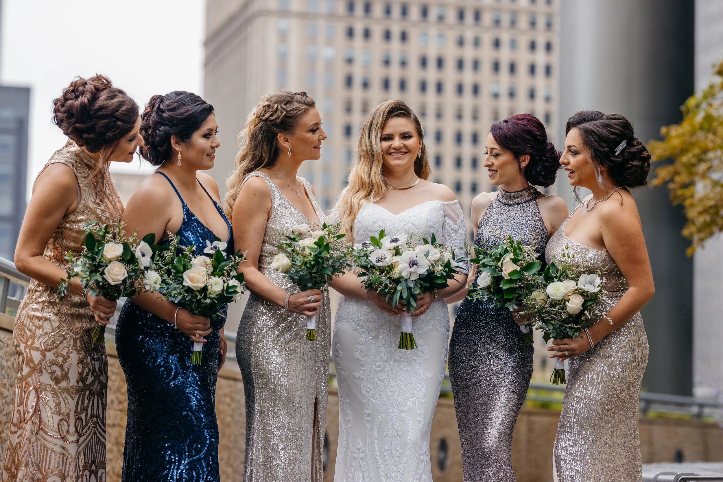 bridesmaids flowers