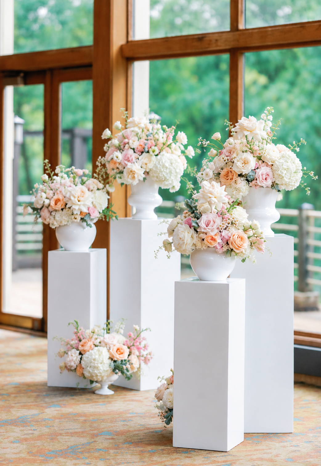 ceremony flowers stands