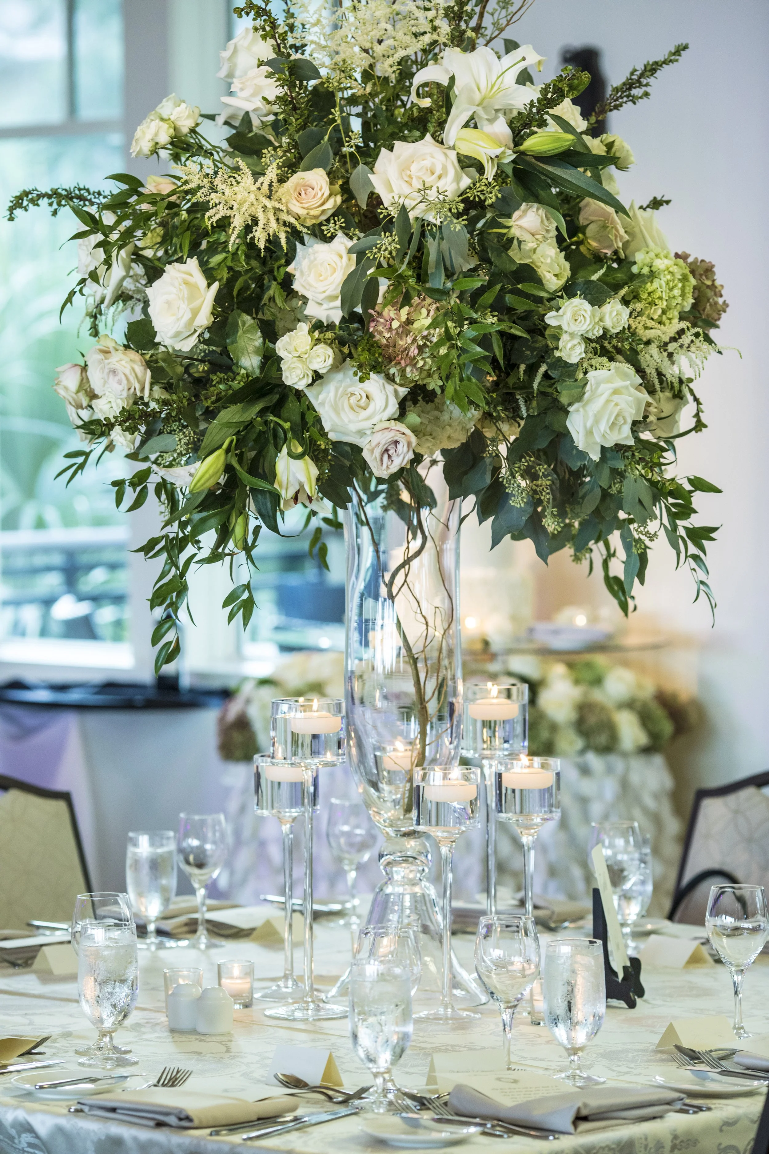 tall centerpiece 