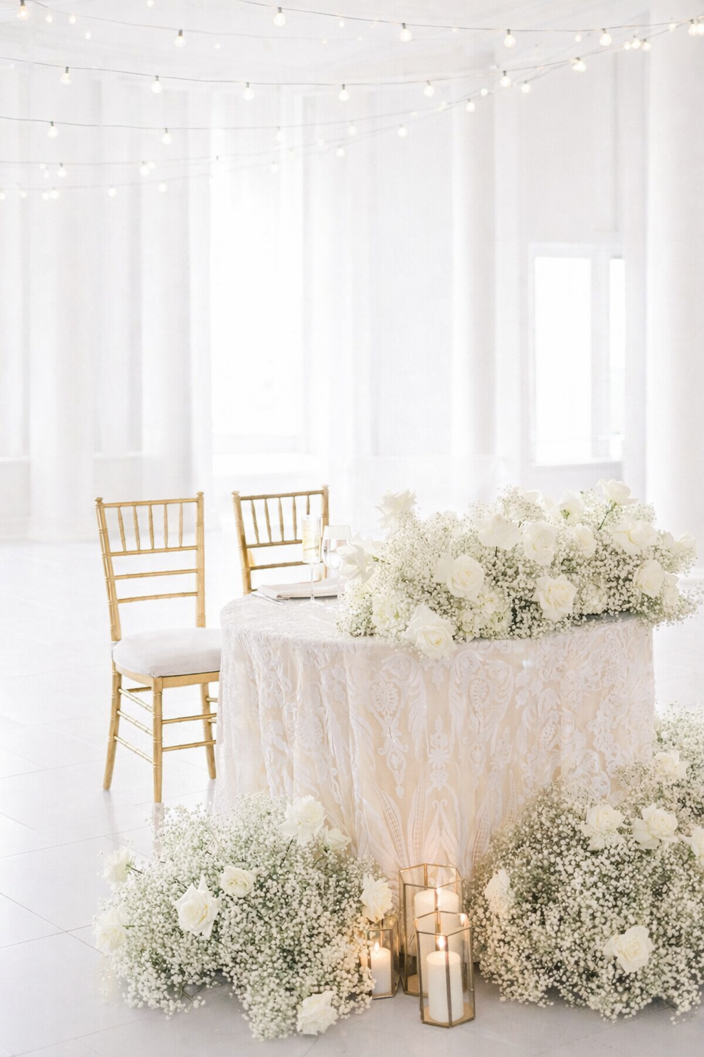 sweetheart table