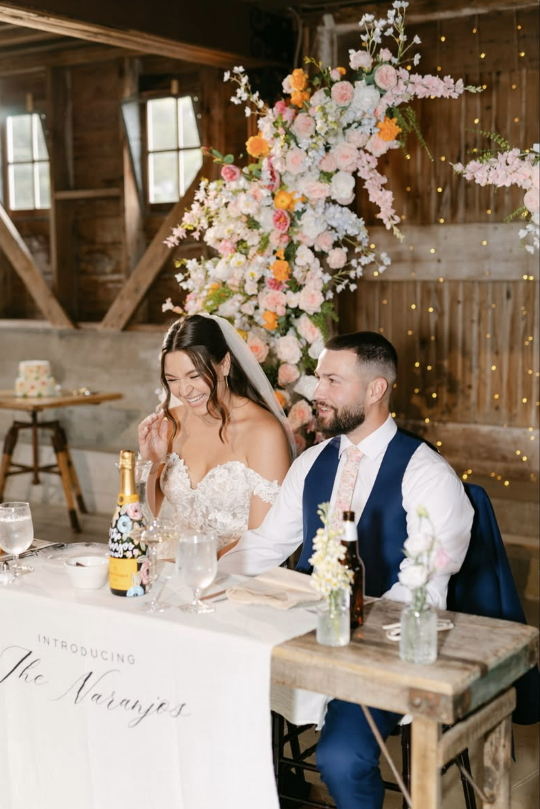 sweetheart table flowers 