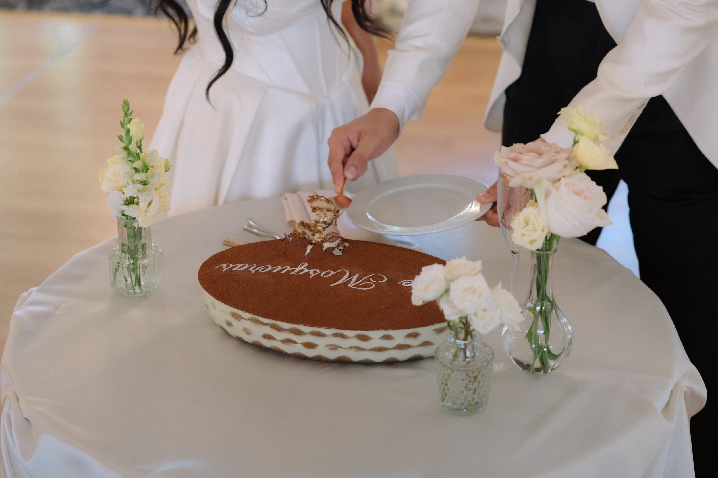 wedding cake floral