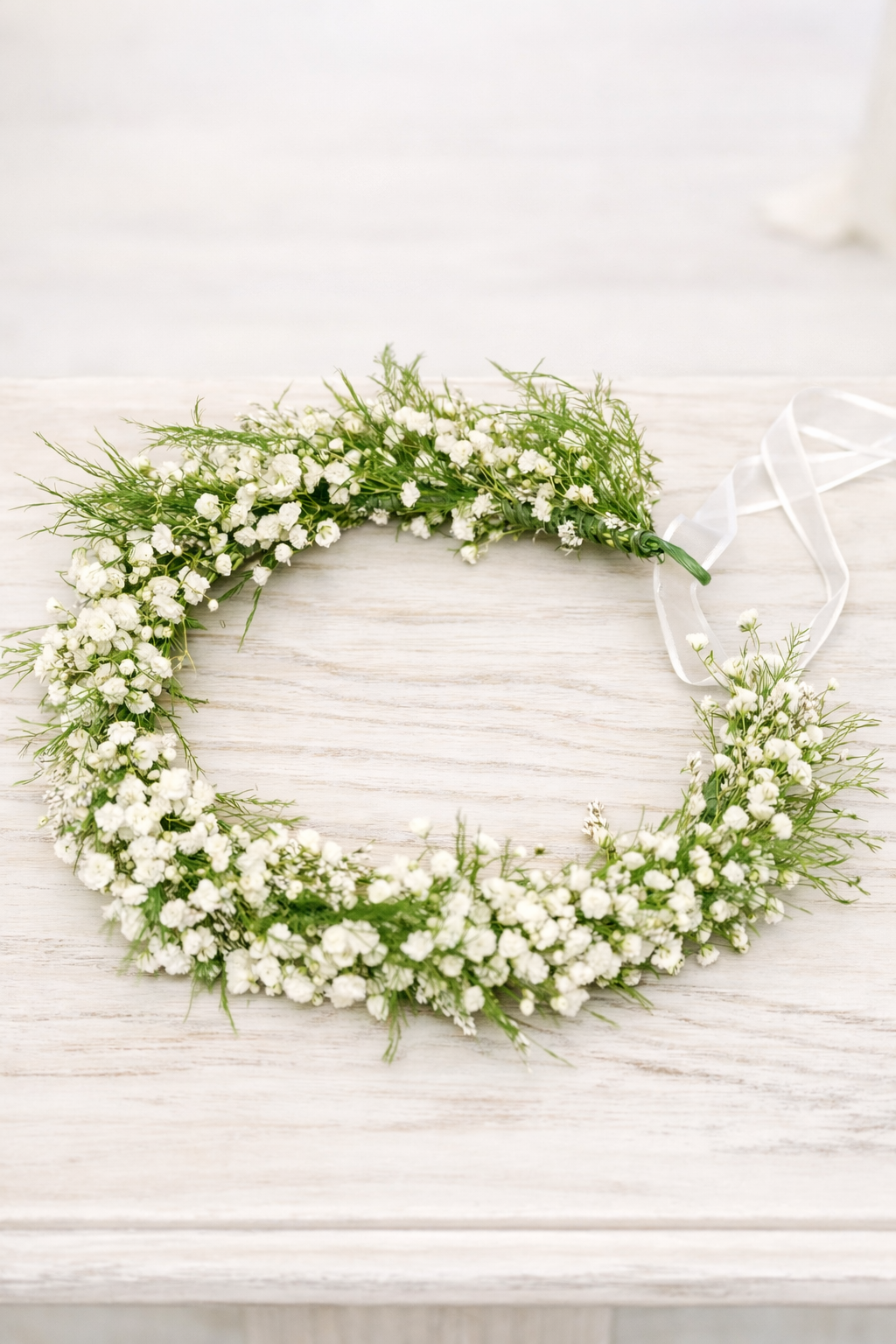 flower girl wreath