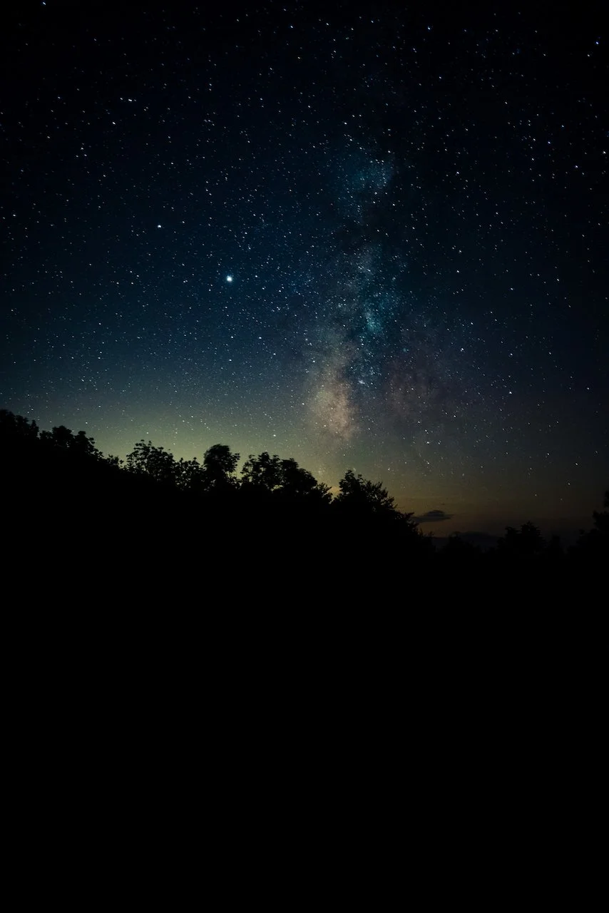 Milky Way Galaxy from Brasstown Bald Parking lot.