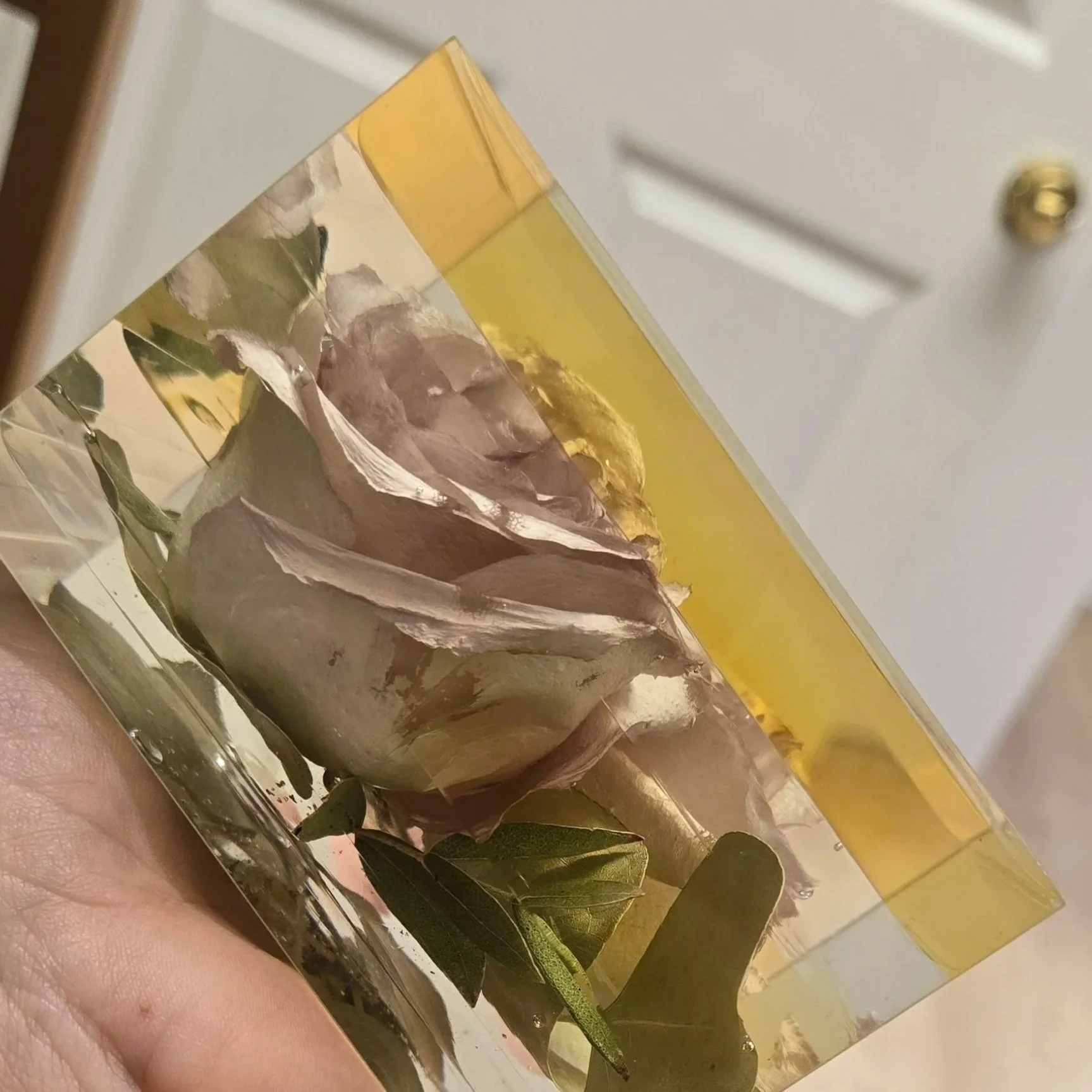 Premature Yellowing Caused By Chemical Reaction