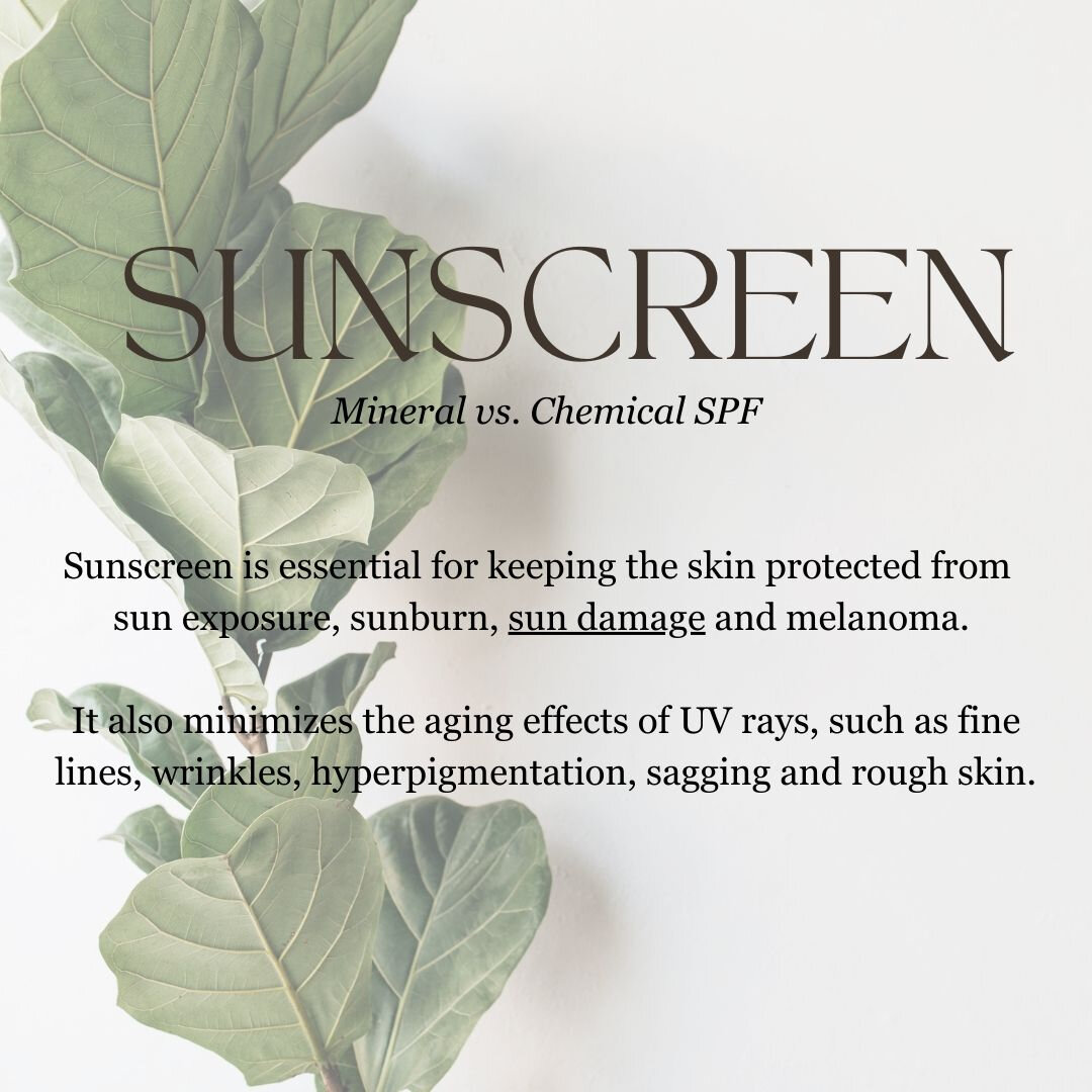 Sunscreen - Keep Your Skin Healthy and Happy! ​​​​​​​​​
Why we should wear it, how we should apply it and what the difference between mineral and chemical is. And yes, it's not just a hype, please protect your skin, wear sunscreen and reapply it ever