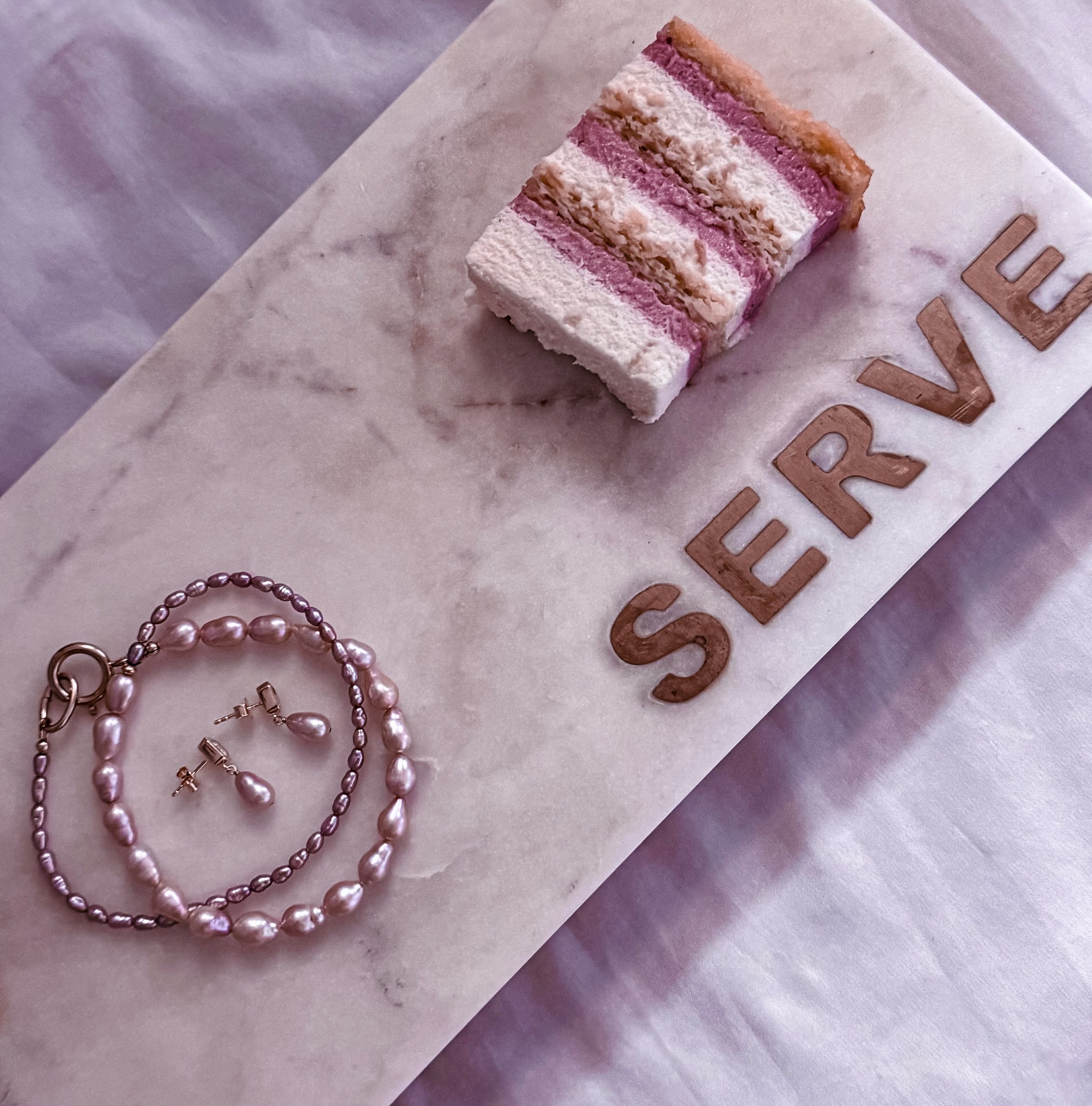 June – July Highlights, Featuring Fresh Cake and Fresh Water Pearls