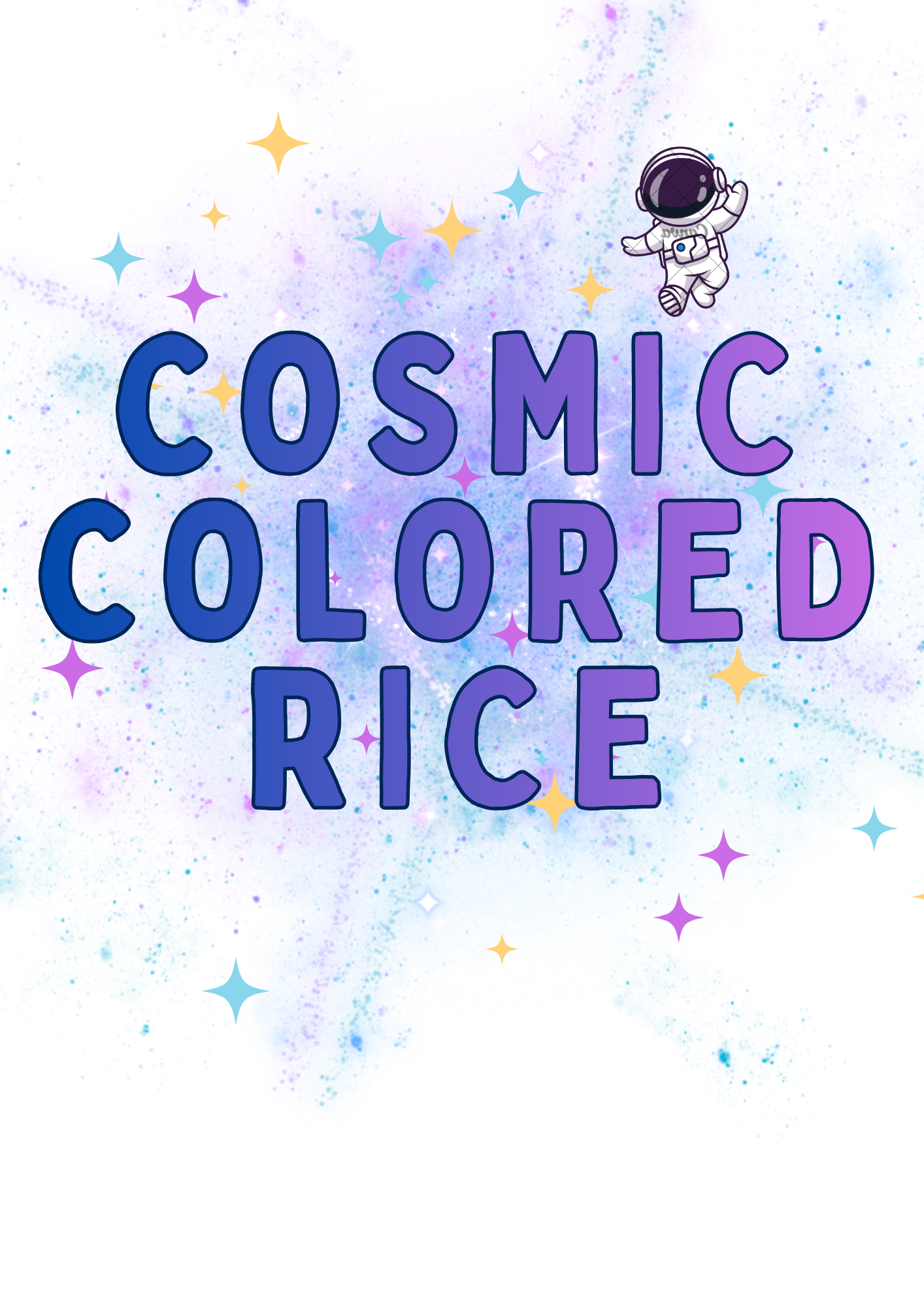 Cosmic Colored Rice