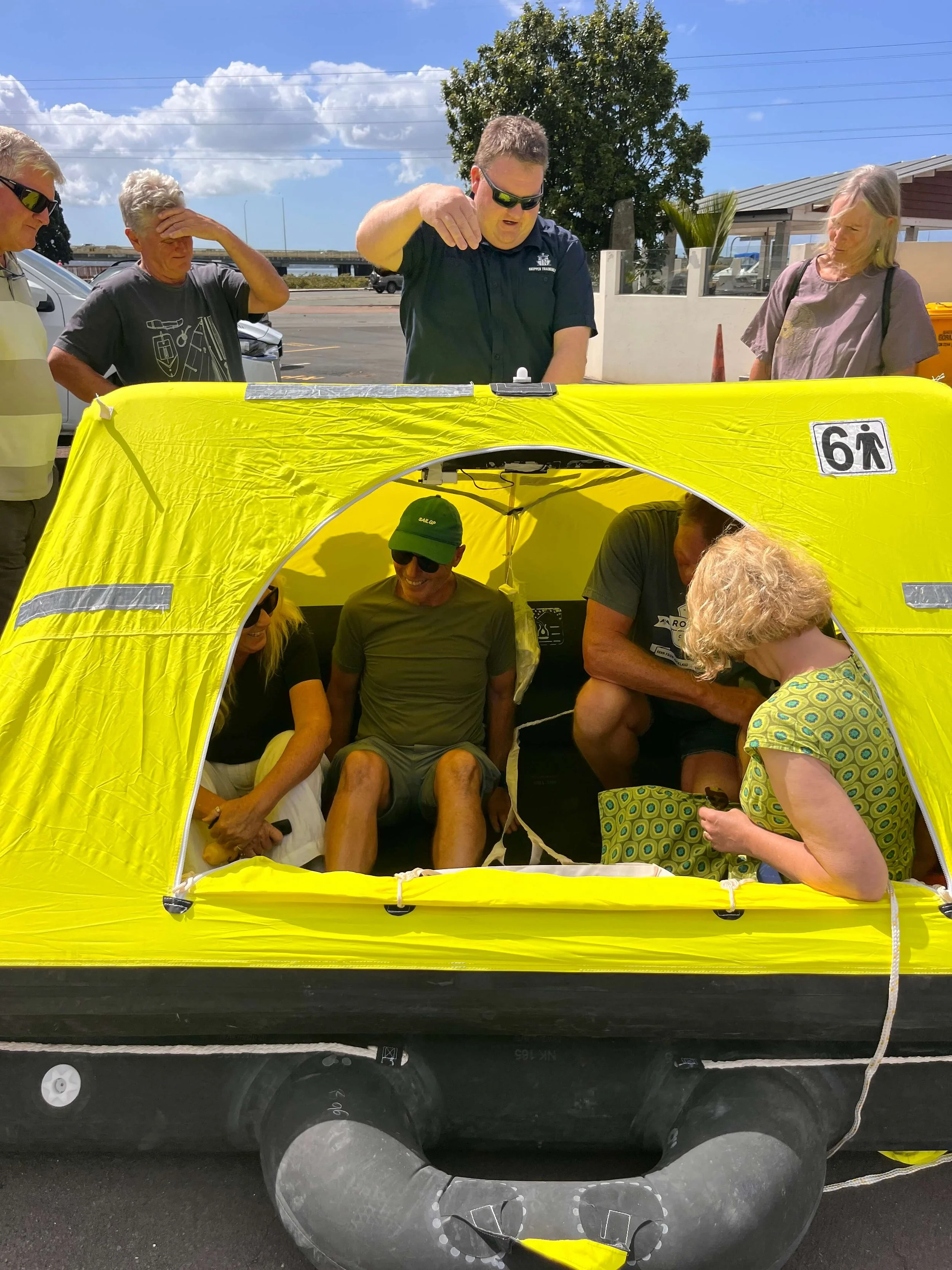 Liferaft Training