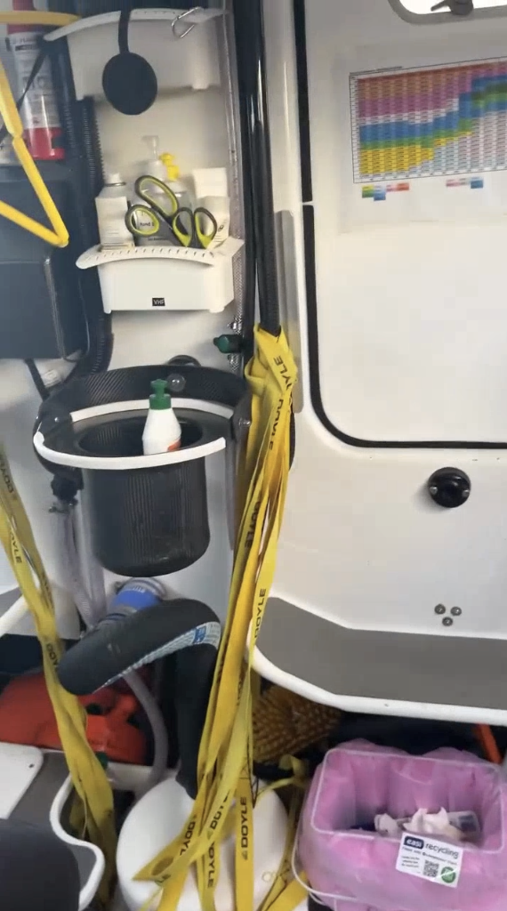 Carbon sink and gear inside