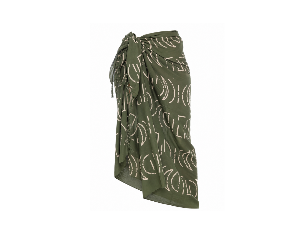 Back to Bali Sarong in Khaki colour