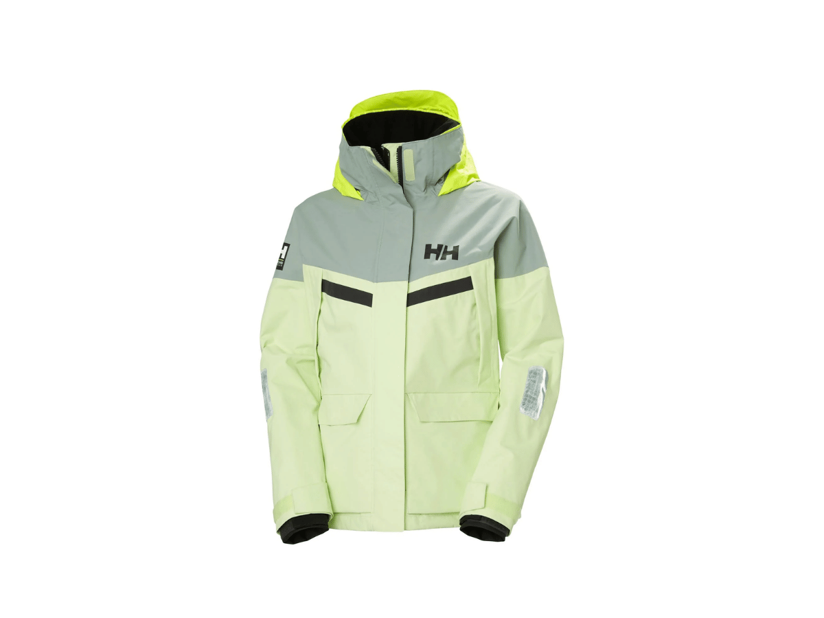 Helly Hansen Pier 4.0 jacket in lime